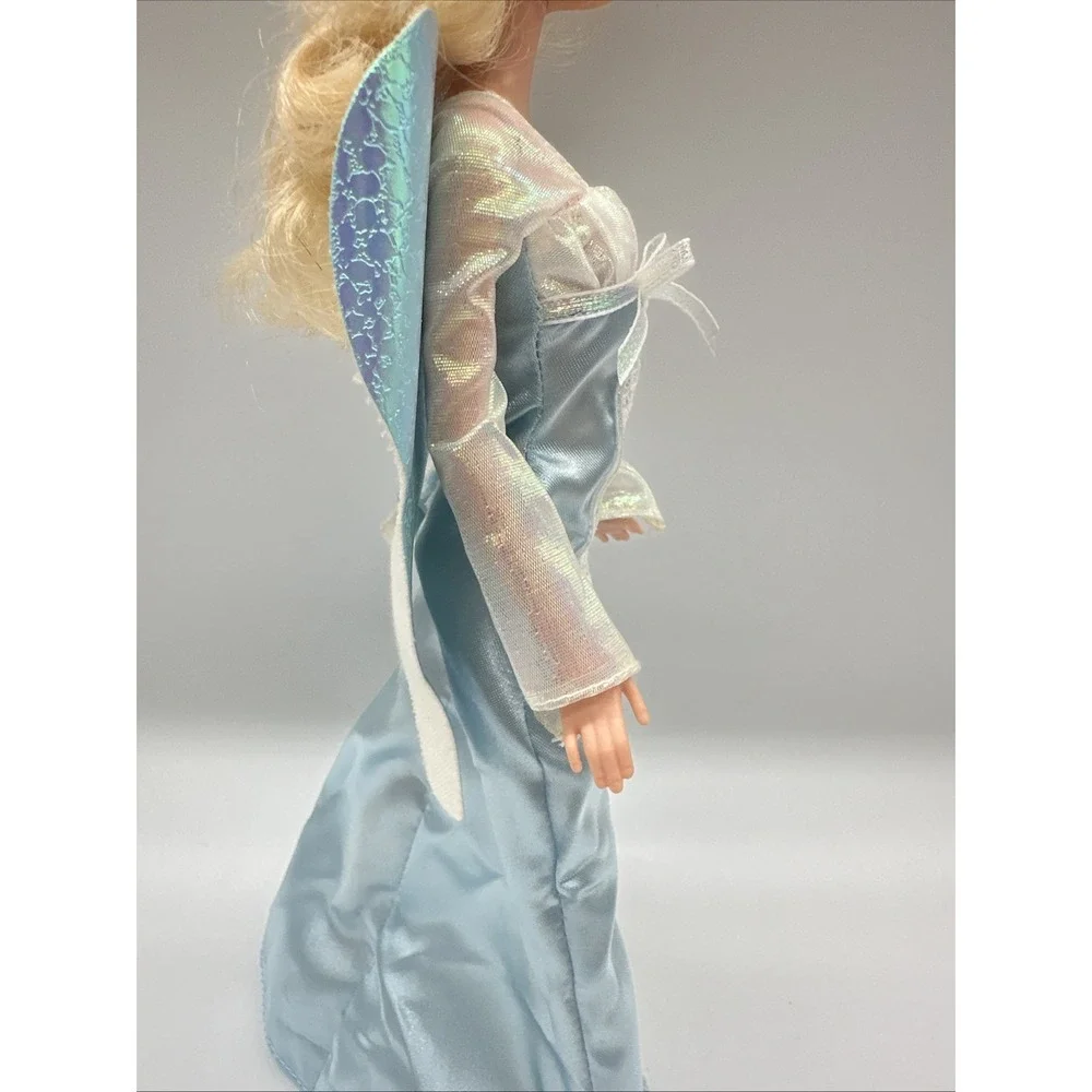 2006 Holiday Angel Barbie J0590 Mattel Blonde Doll Original Dress Wings